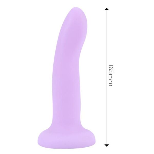 Dildo Articulable Silicona Líquida 17 cm