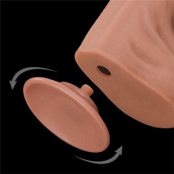 Dildo Dual Layer Piel Retractil 14 - Imagen 9