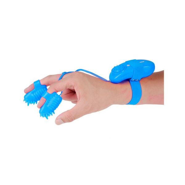 Neon Mini Vibrador para el Dedo Azul - Imagen 2