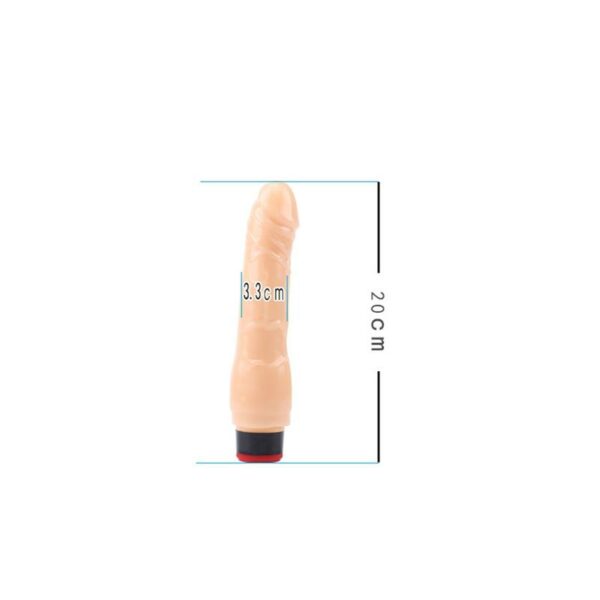 Vibrador T-Skin 8.1 Natural