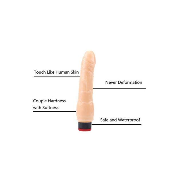 Vibrador T-Skin 8.1 Natural