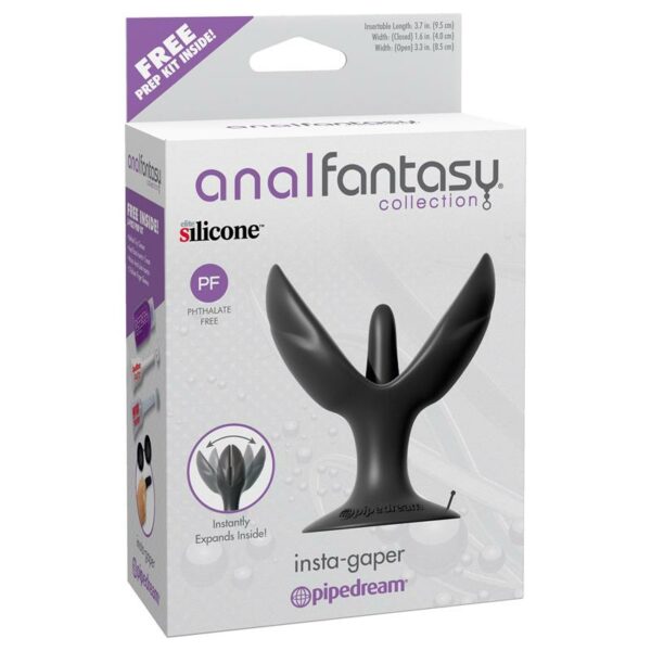 Anal Fantasy Collection  Insta-Gaper - Color Negro - Imagen 4