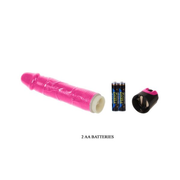 Baile Vibrador Realista Rosa