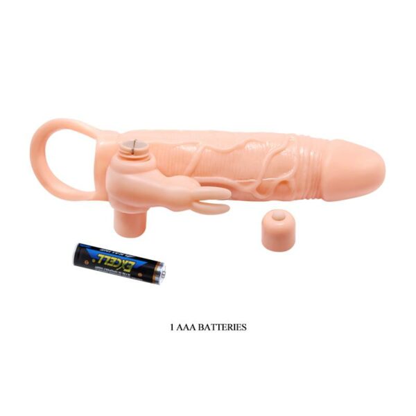 Brave Man Funda para el Pene con Vibración + 5cm - Imagen 2