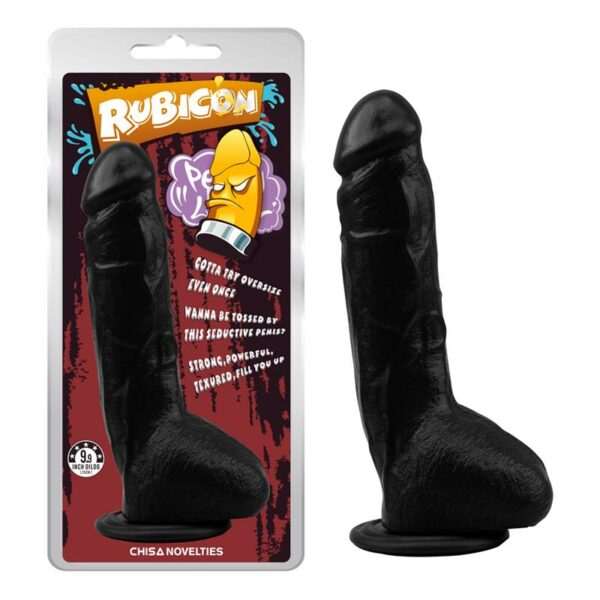 Dildo Brunet Trick 23 x 4.3 cm Negro