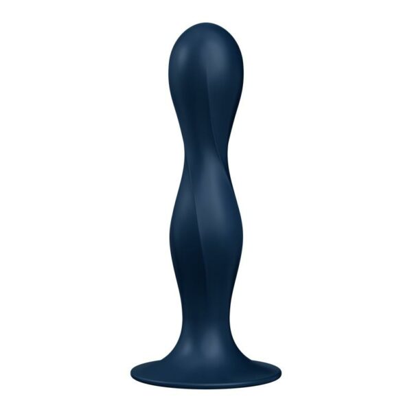 Dildo con Bola Interna Double Ball-R Azul