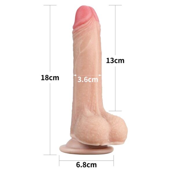 Dildo Sliding 7 Natural - Imagen 9