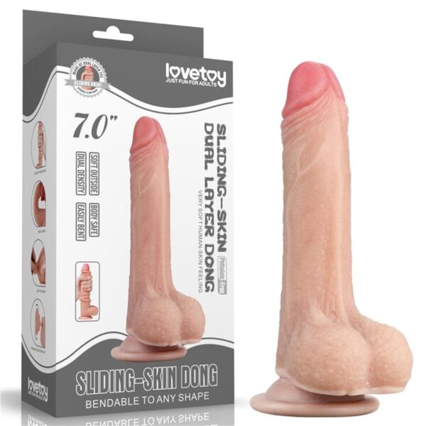 Dildo Sliding 7 Natural - Imagen 12