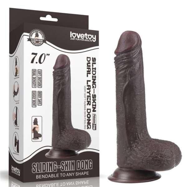 Dildo Sliding 7 Negro - Imagen 25