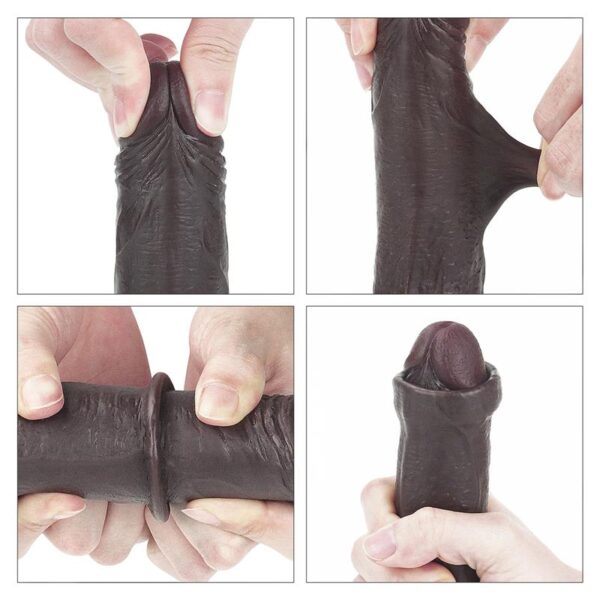 Dildo Sliding 7 Negro - Imagen 19