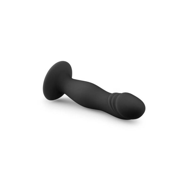 Dildo de Silicona Con Ventosa Negro - Imagen 3