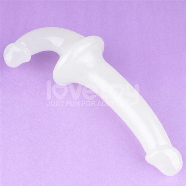 Dildo doble Lumino Play Luz Azul 10.5