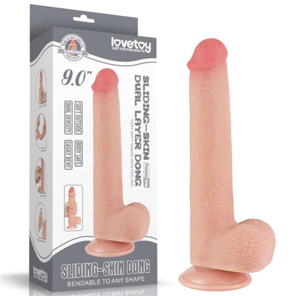 Dildo Dual Density Piel Deslizante 9 - Imagen 22