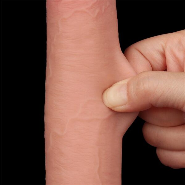 Dildo Dual Density Piel Deslizante 9 - Imagen 14