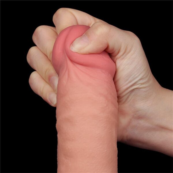 Dildo Dual Density Piel Deslizante 9.5 - Imagen 14