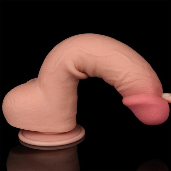 Dildo Dual Density Piel Deslizante 9.5 - Imagen 17