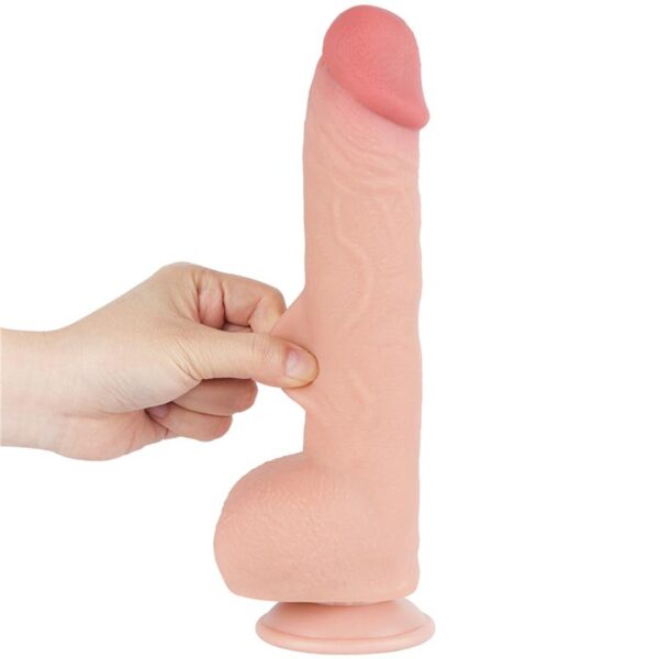 Dildo Dual Density Piel Deslizante 9.5 - Imagen 19