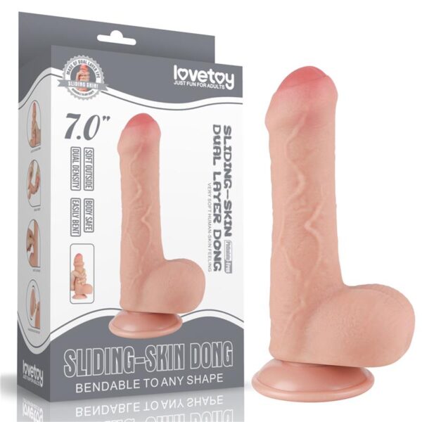 Dildo Dual Layer Piel Deslizante 7 - Imagen 20