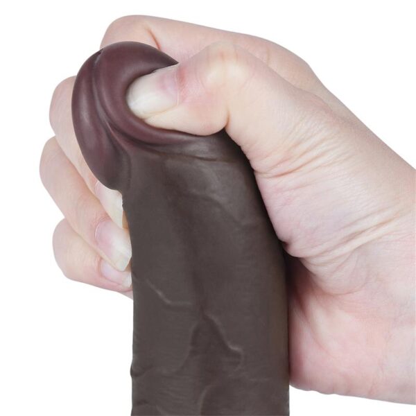 Dildo Dual Layer Piel Deslizante 7.5 - Imagen 16