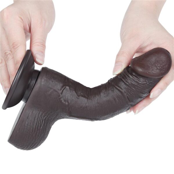 Dildo Dual Layer Piel Deslizante 7.5 - Imagen 19