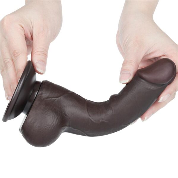 Dildo Dual Layer Piel Deslizante 7.5 - Imagen 22