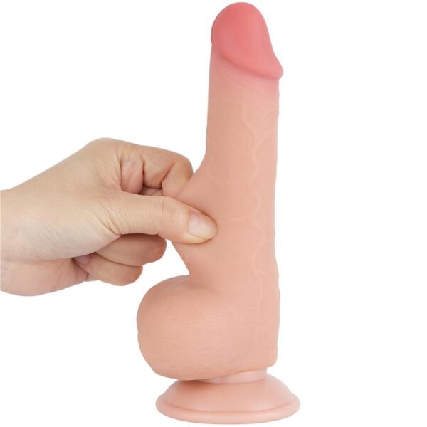 Dildo Dual Layer Piel Deslizante 7.5 - Imagen 15