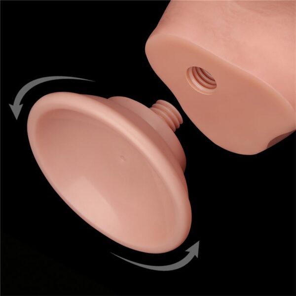 Dildo Dual Layer Piel Deslizante 7.5 - Imagen 16