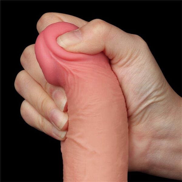 Dildo Dual Layer Piel Deslizante 7.5 - Imagen 17