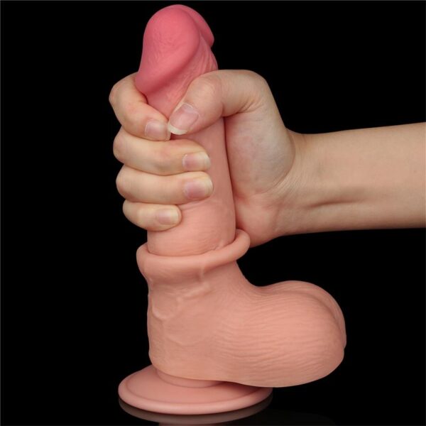 Dildo Dual Layer Piel Deslizante 7.5 - Imagen 20