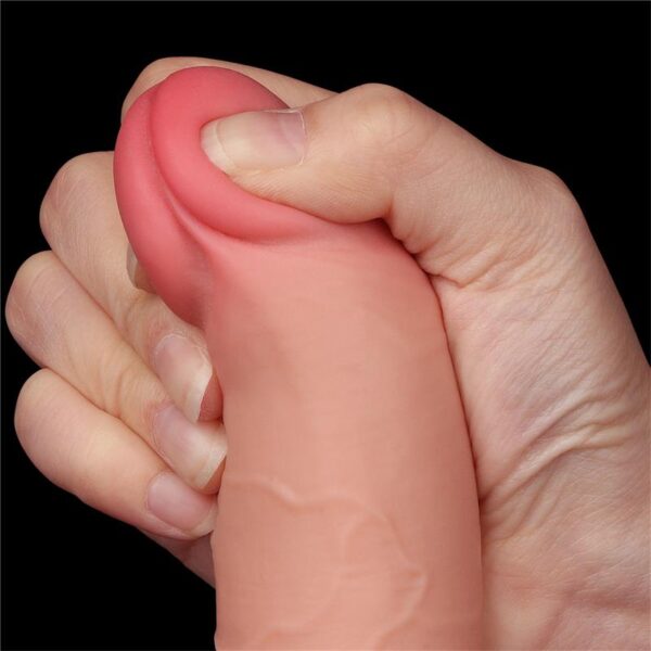 Dildo Dual Layer Piel Deslizante 7.5 - Imagen 20
