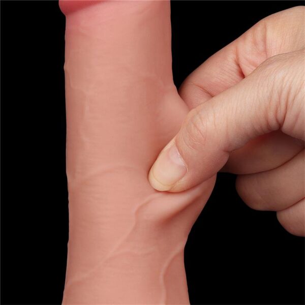 Dildo Dual Layer Piel Deslizante 7.5 - Imagen 25