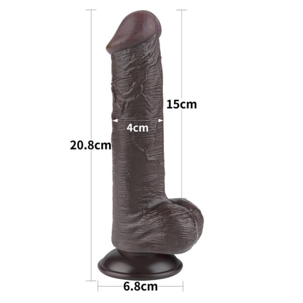 Dildo Dual Layer Piel Deslizante 8 - Imagen 23