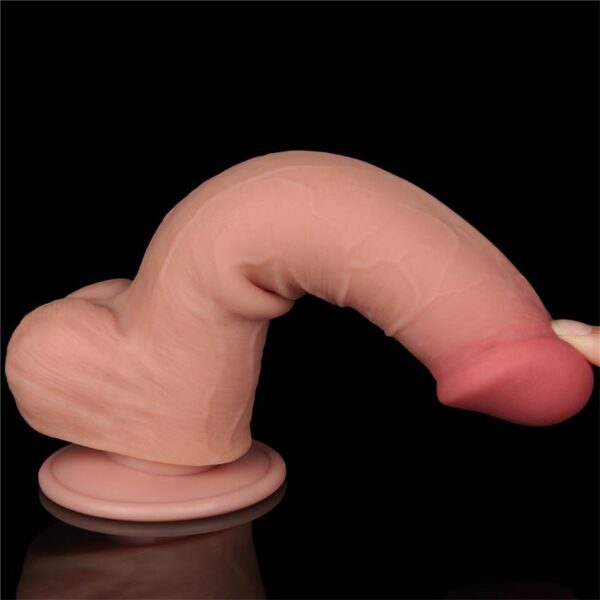 Dildo Dual Layer Piel Deslizante 8 - Imagen 15