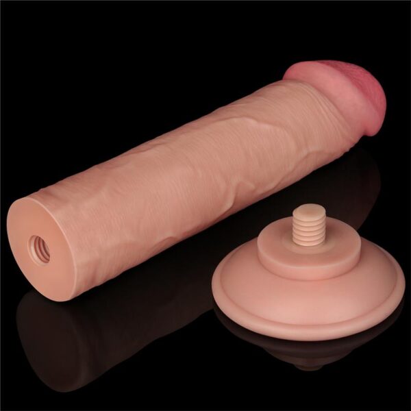 Dildo Dual Layer Piel Deslizante 8 - Imagen 15