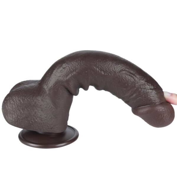 Dildo Dual Layer Piel Deslizante 9.5 - Imagen 17