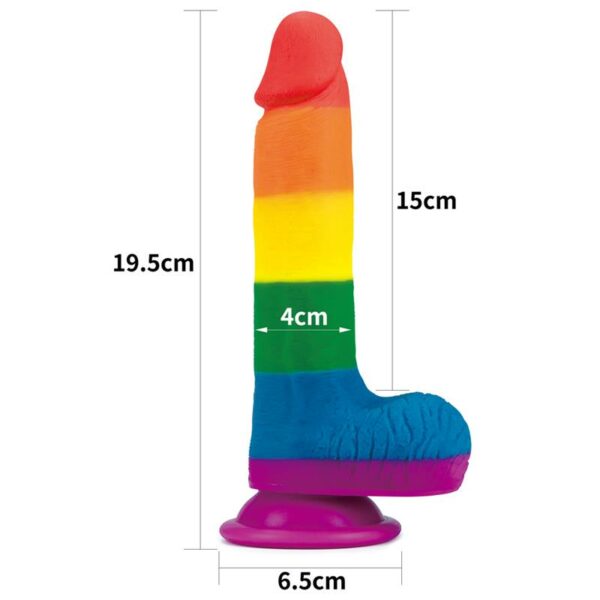 Dildo Prider 7.5 Silicona Líquida