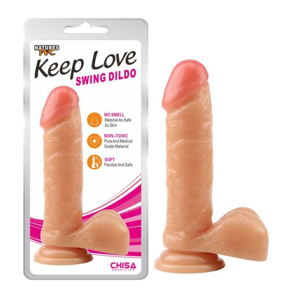 Dildo Swing 20 x 4.1 cm Natural