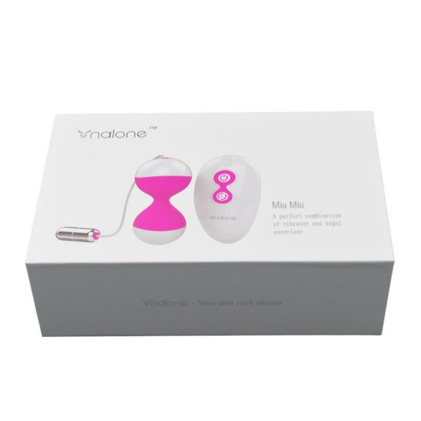 Huevo Vibrador y Bolas Kegel Miu Miu Fuchsia - Imagen 5