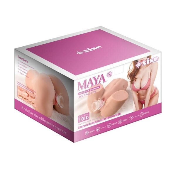 Masturbador Torso Maya con Vibración y Sucking 4.5 kg - Imagen 7