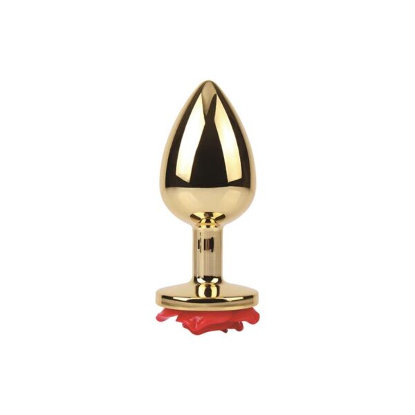Plug Anal Showy Rose Anal Plug Talla M - Imagen 6