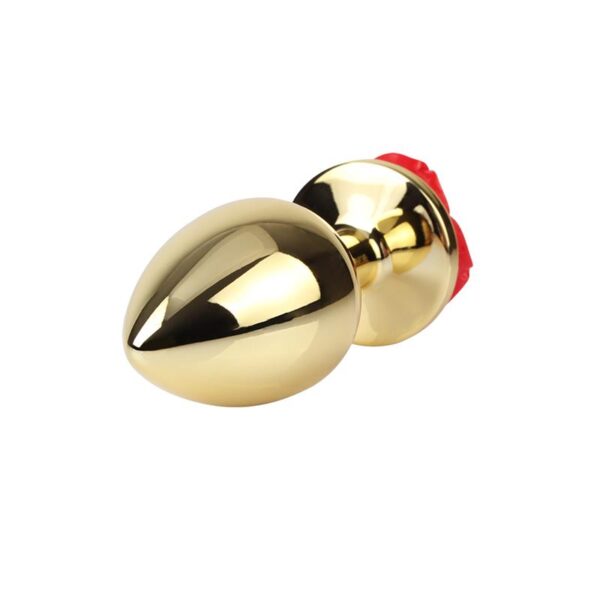 Plug Anal Showy Rose Anal Plug Talla M - Imagen 7