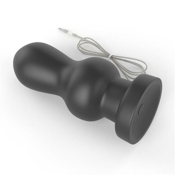 Plug Anal con Vibración King Sized 7 Negro