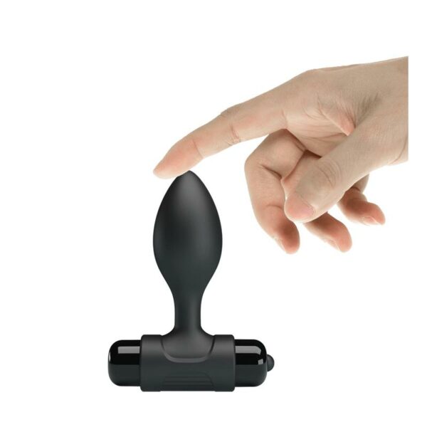 Plug Anal con Vibración Silciona