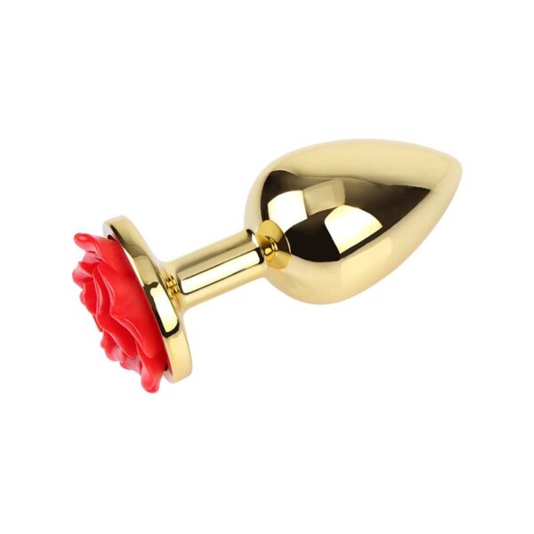 Plug Anal Showy Rose Anal Plug Talla M - Imagen 5