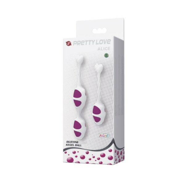 Pretty Love Bolas Ovaladas Kegel Púrpura cl50