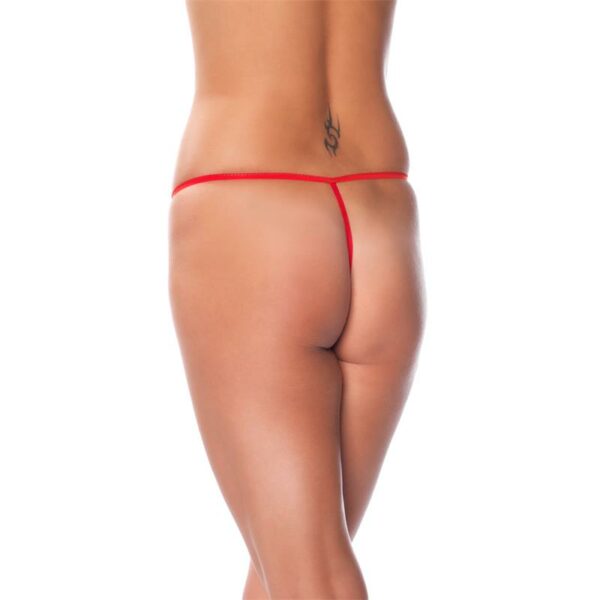 Rimba Amorable Tanga Color Rojo Talla Única