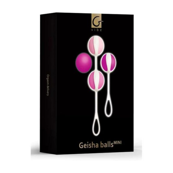 Set 4 Bolas Geisha Balls Mini Raspberry