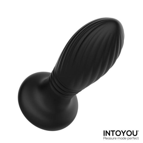 Tiany Plug Anal con Thrusting y Luces Led con Control Remoto