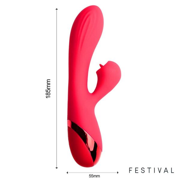 Turna Vibrador USB Rojo - Imagen 4