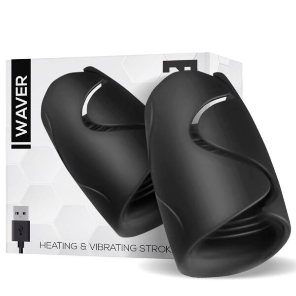 Waver Masturbador Masculino Función Calor y Vibración Flexible USB Silicona (copia)